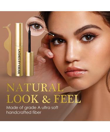 Magnetic Eyelashes Kit - 5 Pairs with Eyeliner & Applicator | Reusable Glue-Free Natural Look - Ideal for Effortless Beauty - Buy Online on GoSupps.com