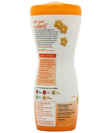 Plum Organics Super Puffs - Organic Veggie Fruit & Grain Snacks, Mango & Sweet Potato 1.5 oz - Buy Online on GoSupps.com