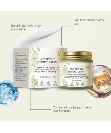 Skin firming cream 60 g firming moisturizer against skin sagging moisturizing care for arms legs abdomen after showering day and night - Buy Online on GoSupps.com