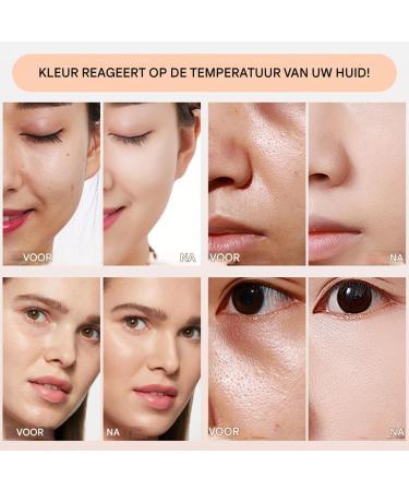 gifyym Color Changing Foundation Color Changing Foundation For Row Skin Color Changing Foungation Color Matching Founvy & Facial Primer For Women And Men Portable & LongCustody 30 Ml - Buy Online on GoSupps.com