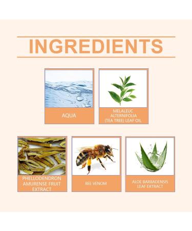 Bee Venom Nail Fungus Soothing Spray - Extra Strength Toenail Treatment (20ml) | Natural Nail Fungus Relief - Buy Online on GoSupps.com