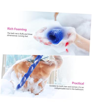 Buy Hemoton 4 Pcs Long Bath Towel & Silicone Body Scrubber for Men | Body Care Spa Essentials | International Shipping Available - Buy Online on GoSupps.com