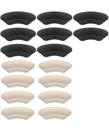 Heel Grips Liner Cushions Inserts for Loose Shoes Heel Pads Snugs for Shoe Too Big Men Women Filler Improved Shoe Fit and Comfort Stop Heel Slip and Blister (8 Pairs)