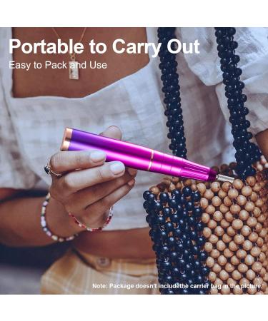 Portable Electric Nail Drill Compact Electrical Professional Nail File Kit for Acrylic Gel Nails Manicure Pedicure Polishing Shape Tools Design for Home Salon Use - Buy Online on GoSupps.com