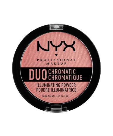 NYX PROFESSIONAL MAKEUP Duo Chromatic Illuminating Powder  Crushed Bloom