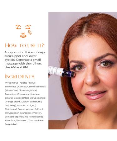 Jessica Wellness Pomona Eye Contour Serum - Under Eye Bags & Fine Lines Reducer, Puffiness Reducing Formula | 10mL - Buy Online on GoSupps.com