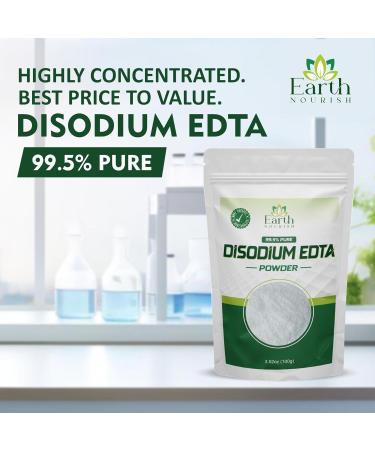 Disodium EDTA Pure Cosmetic Grade - White Crystalline Powder for DIY Soaps Shampoos & Facewashes 100g | International Shipping - Buy Online on GoSupps.com