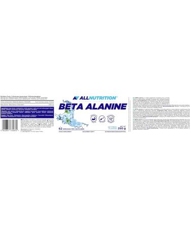 Allnutrition Beta Alanine Ice Fresh - 250g | Boost Performance & Endurance | Shop Internationally - Buy Online on GoSupps.com