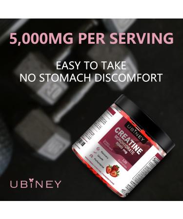 Buy Creatine Monohydrate Gummies with Vitamin B12 - Sugar & Gluten Free Vegan Strawberry Flavor 5000mg for Enhanced Performance & Recovery - 120 Count - Buy Online on GoSupps.com