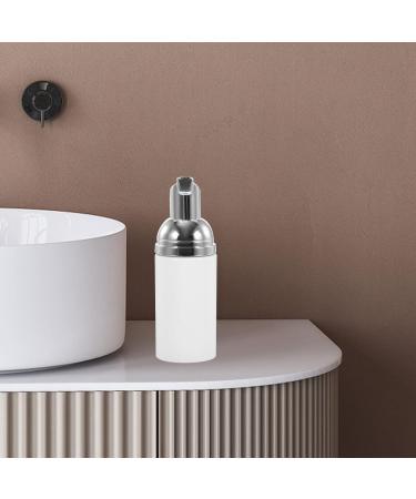 Beaupretty 6-Piece Refillable Foam Soap & Airless Lotion Bottle Set - Travel-Friendly Plastic Donor Bottles in Silver - Buy Online on GoSupps.com