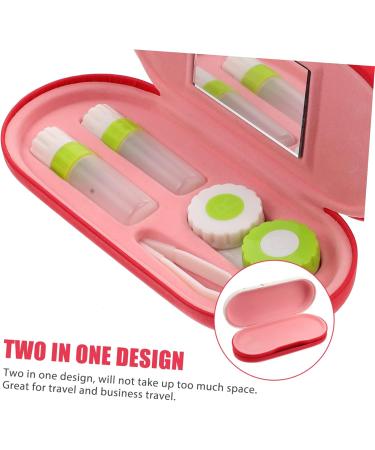 Buy Solustrie Double-Layer 2-in-1 Glasses Case for Kids - Stylish Sunglasses Travel Accessory with Mirror Film - Buy Online on GoSupps.com