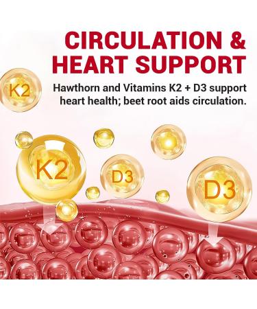 HARMONIFY Cayenne Pepper Liquid Drops with Vitamin D3 & K2 Hawthorn Beet Root Turmeric Panax Ginseng Berberine & Ceylon Cinnamon - Quality Supplement for Daily Wellness - 2 fl oz (60mL) - Buy Online on GoSupps.com