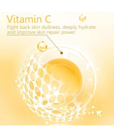 Vitamin C Serum for Face Hydrate and Firm Skin Moisturizing Vitamin E Smoothing Dry/Sensitive Skin Dull and Dry Skin Face Serum for Women 25 Ampoules - Buy Online on GoSupps.com