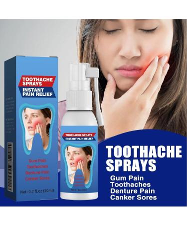 Adult Dental Relief Spray 20ml Gentle Soothing and Long-Lasting Dry Mouth Refreshing Spray | For Travel Home Parties Office After Meals Men and Women - Buy Online on GoSupps.com