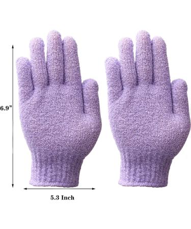 TINTAO Exfoliating Bath Gloves | Body Scrub Gloves for Spa & Shower | Skin Massage & Exfoliation | #W101 (Colored 01 - Buy Online on GoSupps.com