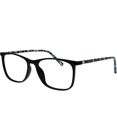 Opulize Unisex Arc Reading Glasses Pack of 9 (+2.50 Diopters) - Stylish Black Brown Blue Options - International Shipping Available - Buy Online on GoSupps.com
