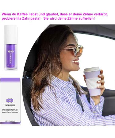 Purple Toothpaste for Whitening Teeth | Best Whitening Toothpaste for a Radiant Smile - Buy Online on GoSupps.com