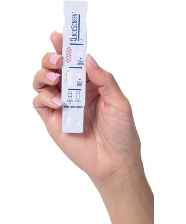 QuickScreen Single Panel Amphetamine Drug Test 25 - Fast and Accurate Detection - Buy Online on GoSupps.com