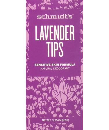 Schmidt's Natural Deodorant for Sensitive Skin - Lavender, 3.25 oz Stick for Men & Women - Buy Online on GoSupps.com