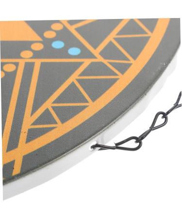 ABOOFAN Wrought Iron Disc Pendant Decor Ornament Iron Circle Pendant Hanging Adornment Indoor Metal 30x30x1cm As Shown1 - Buy Online on GoSupps.com