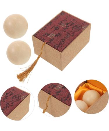 Collbath Jade Fitness Handball Set - Massage Balls for Hand Exercises | Handmade Jade Rolling Balls for Boccia & Relaxation - Buy Online on GoSupps.com