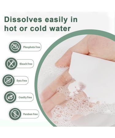 Eco-Friendly Laundry Detergent Sheets | 260 Loads Fresh Scent Plant-Based Hypoallergenic - Buy Online on GoSupps.com