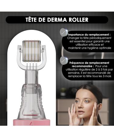 HAMINOS 1mm Head Compatible with Haminos Derma Roller 140 Titanium Needles (1mm Head) - Buy Online on GoSupps.com