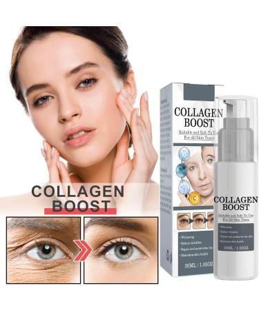  G n rique Collagen Boost Serum Anti-Wrinkle Cream Women Anti-Aging Serum Pore Shrink Hyaluronic Acid Moisturizing Nourish and Whitening Essence (2PC) - Buy Online on GoSupps.com