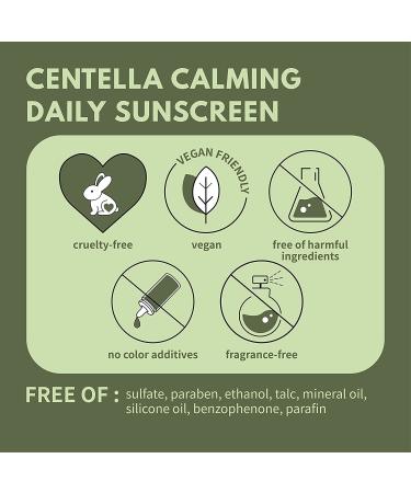 IUNIK Centella Calming Vegan Moisture SPF 50+ PA++++ Sunscreen 4 Oz - Matte Finish for Sensitive Skin - Buy Online on GoSupps.com