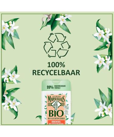  Le Petit Marseillais Le Petit Marseillais Certified organic shower cream Orange Blossom (250 ml) pH neutral care shower and a gentle aromatic shower with a particularly pleasant fragrance transparent - Buy Online on GoSupps.com