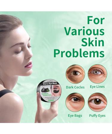 Lustwieta Under Eye Gel Patches - 30 Pairs Green Tea eye patches for adults Collagen Eye Patches forfor Reduce Dark Circles Puffy Eyes Under Eye Bags Removal and Anti Wrinkle Hydrating Skincare black - Buy Online on GoSupps.com