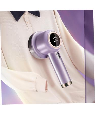 Electric Lint Remover - 3-Speed Fabric Shaver with LED Display | Portable Debobbler 6 Cutter Leaves & 3 Replacement Cutters - Ideal for Clothes Care - Buy Online on GoSupps.com