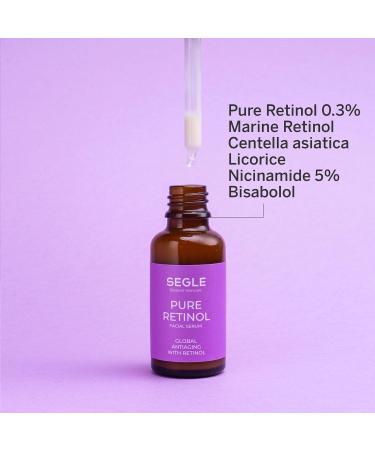  Segle Clinical Segle Clinical | Pure Retinol Serum | Global Antiaging | Anti-wrinkle with pure retinol and marine retinol | 30 ml - Buy Online on GoSupps.com