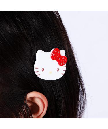 HC Red Kitty Cat Hair Clips | Cute Cartoon Hairpins for Women & Girls - Buy Online on GoSupps.com