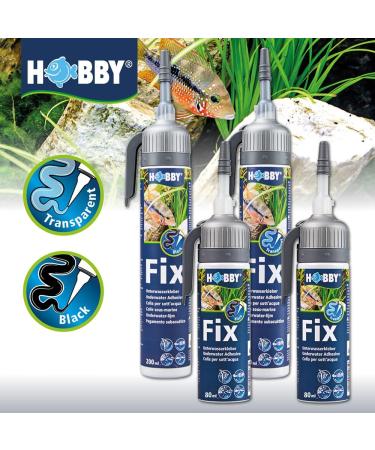 Hobby 11967 Fix Underwater Adhesive - 80ml Black Cartridge | High-Performance Universally Applicable eCommerce - Buy Online on GoSupps.com