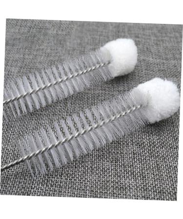 Solustre 4-Piece Nylon Cleaning Brush Set | Reusable Straw Cleaner for Small Tubes & Pipes | Durable Stainless Steel & Metal Test Tube Brushes - Buy Online on GoSupps.com