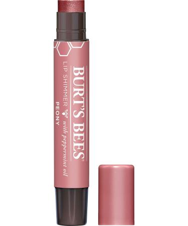Burt's Bees Lip Shimmer Peony 0.09 Ounce