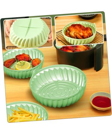 Zerodeko Round Pan Air Fryer Baking Pans Airfryer Oven Roasting Pan Round Baking Pan Small Tools Bakeware - Buy Online on GoSupps.com
