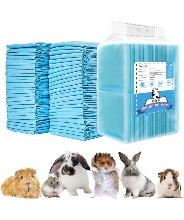 CAILOS Rabbit Pee Pads, Disposable Super Absorbent Diaper, Pet Toilet/Potty Training Pads for Guinea Pigs, Hedgehog, Hamsters, Chinchillas, Cats, and Other Small Animals 3345CM-20 Counts