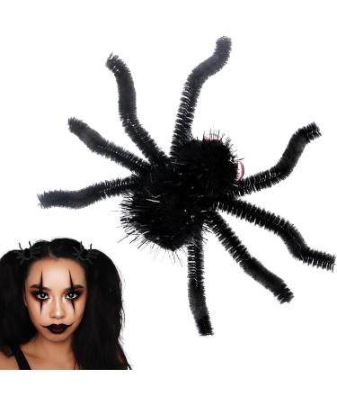 Halloween Hair Clips | Halloween Hairpins Spider Barrettes - Spider Design Pins Portable Spider Shape Hair Pin for Girls Family Friends Black - Buy Online on GoSupps.com