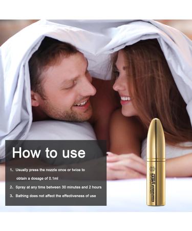 Delay Spray for Men | Last Longer in Bed | Climax Control | 0.34 Fl. Oz. Yellow - Buy Online on GoSupps.com