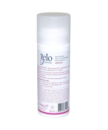 Belo Essentials Underarm Skin Whitening Anti-perspirant Deodorant 40ml - 2 Pack - Buy Online on GoSupps.com