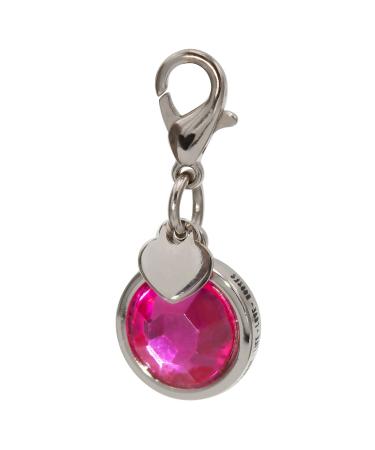 Soulhorse bridle ranges & lucky charms for the horse great keychain lucky trailer horse pony charm trailer with artificial stone - Charm Lucky Stone - Love Pink