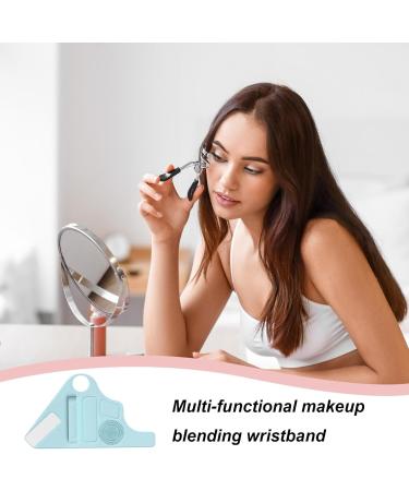 itrimaka Foundation Mixing Palette Makeup Mixing Palette Wristband Multifunctional Makeup Blending Wristband Makeup Hand Palette with Makeup Brush Storage - Buy Online on GoSupps.com
