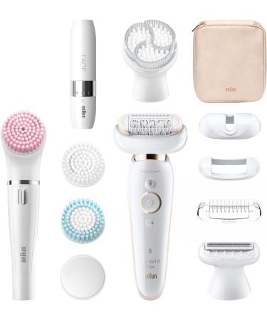 Buy Braun Silk- pil 9 Flex Beauty Set - Epilator & Facial Hair Remover for Women | Includes FaceSpa Brush & Mini Hair Remover | International Shipping Available - Buy Online on GoSupps.com