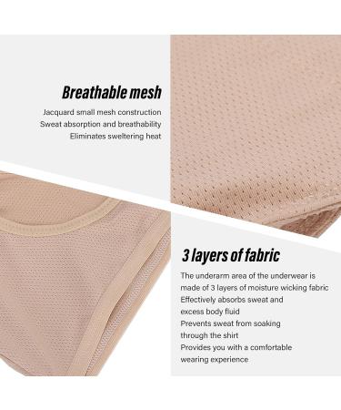 Women's Underarm Sweat Vest Perfect Fit Women's Breathable Mesh Skin Color Quick Dry for Sports Yoga Gym (XL) - Buy Online on GoSupps.com