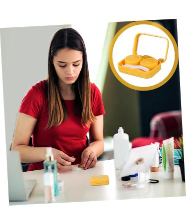 JECOMPRIS 6-Pack Colored Contact Lens Storage Box | Cute Eye Care Kit & Container for Lenses | Durable and Portable Lens Cases - Buy Online on GoSupps.com