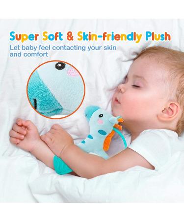 Musical Baby Teething Toy | Soft Light | BPA-Free | Washable Plush Infant Toy for Babies 0-12 Months | Sensory Toy | Perfect Baby Gifts - Giraffe - Buy Online on GoSupps.com