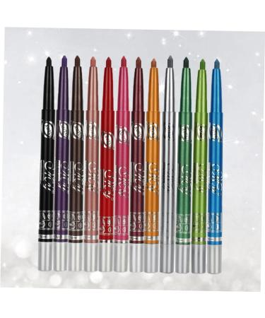 Beavorty 24 pcs eyeshadow stick eyeliner pencil for waterline pencil eyeshadow stick eyeshadow pen eye 1 count (Pack of 1) As Shownx2pcs - Buy Online on GoSupps.com