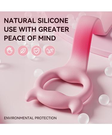 Figure 8 Resistance Band Arm Back Shoulder Exercise Elastic Rope Stretch Fitness Band Foot Leg Hand Stretcher Arm Exerciser for Yoga Pilates Stretching Physical Therapy Home Gym Workout normal Pink - Buy Online on GoSupps.com